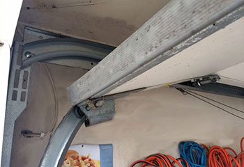 Garage Door Track Replacement - Thornton